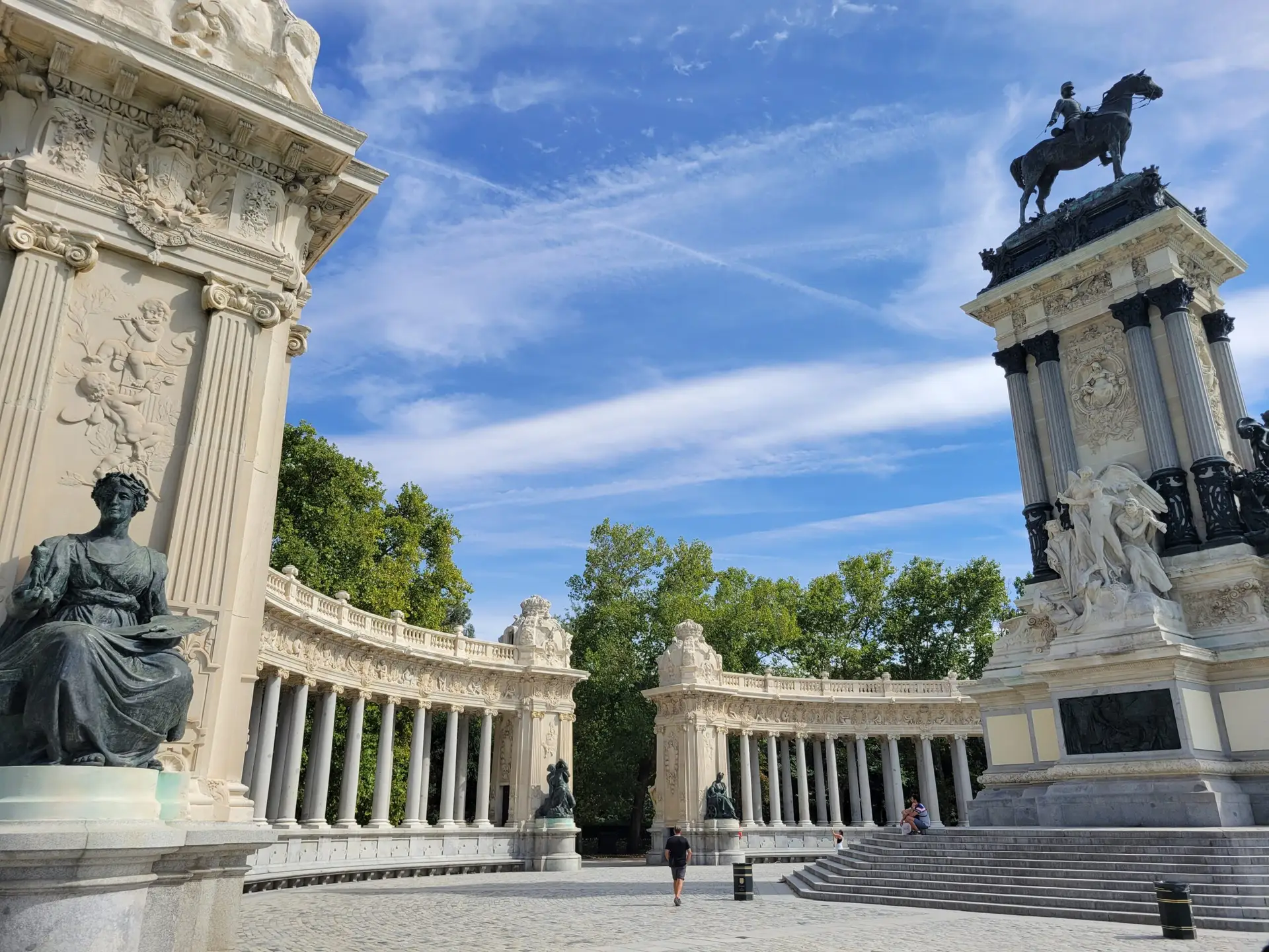 Monument to Alfonso XII, Madrid Spain