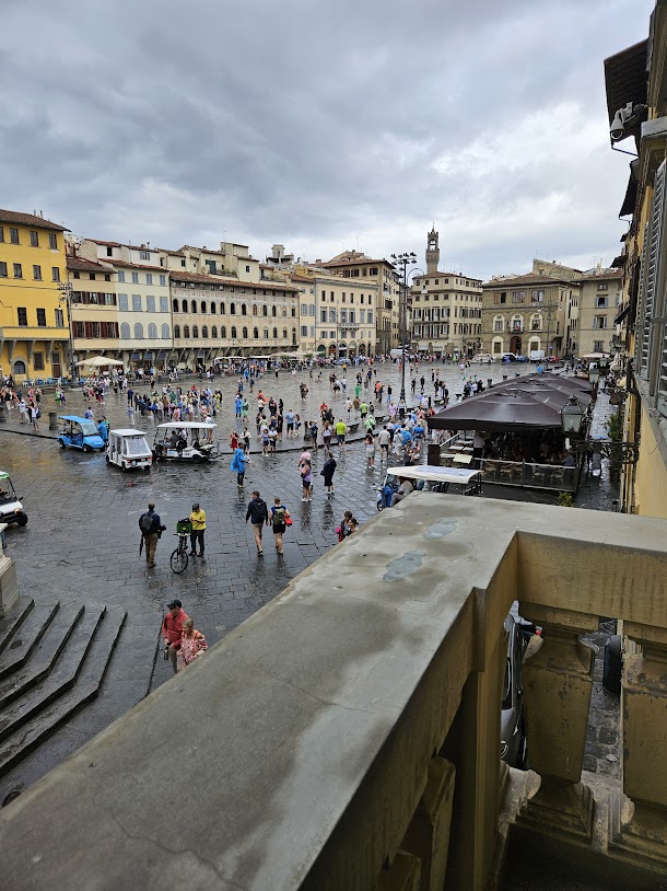 Santa Croce B&B 14, view from Balcony