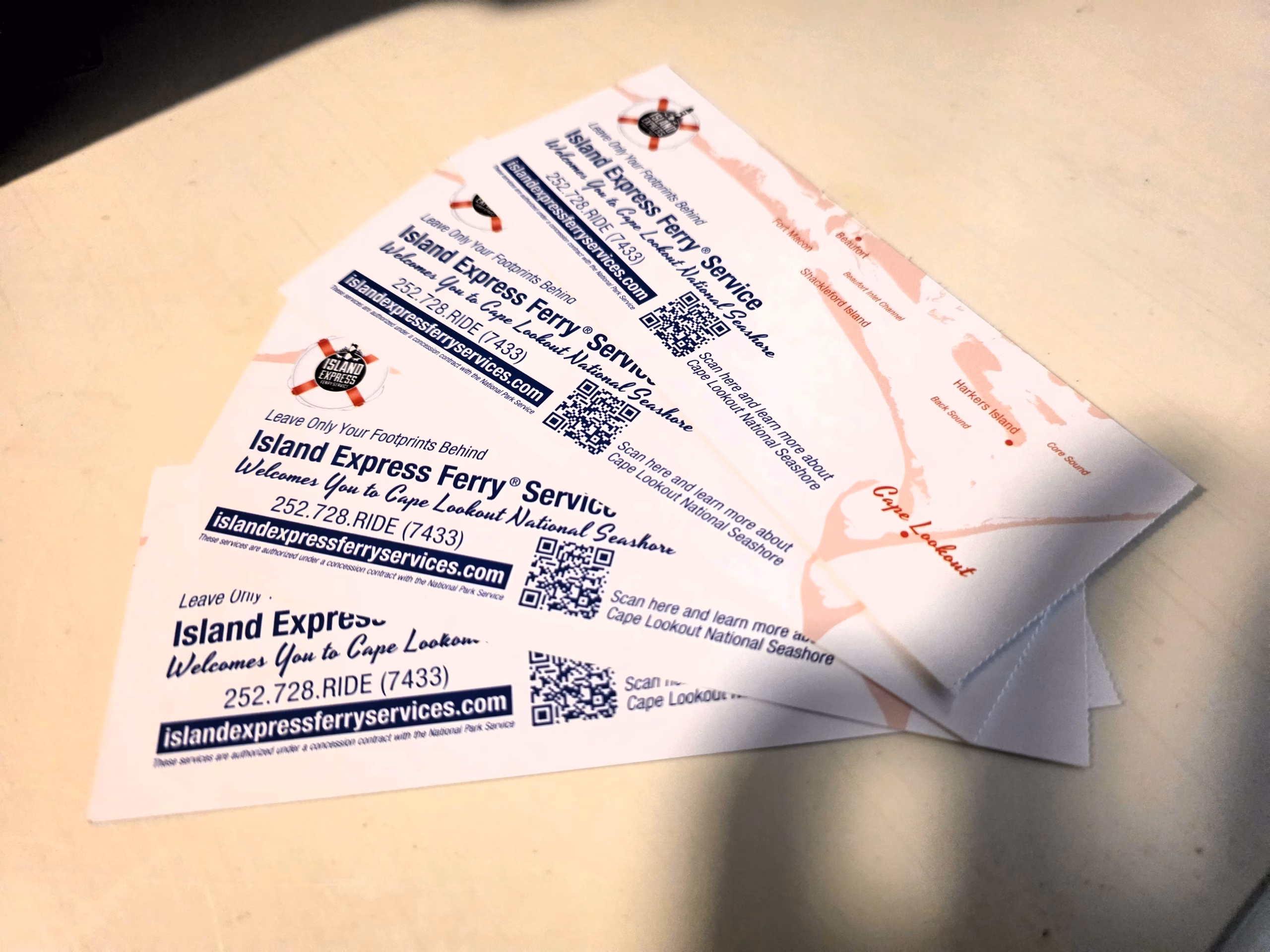 four-tickets-long-island-express-ferry-beaufort-to-shackleford-banks