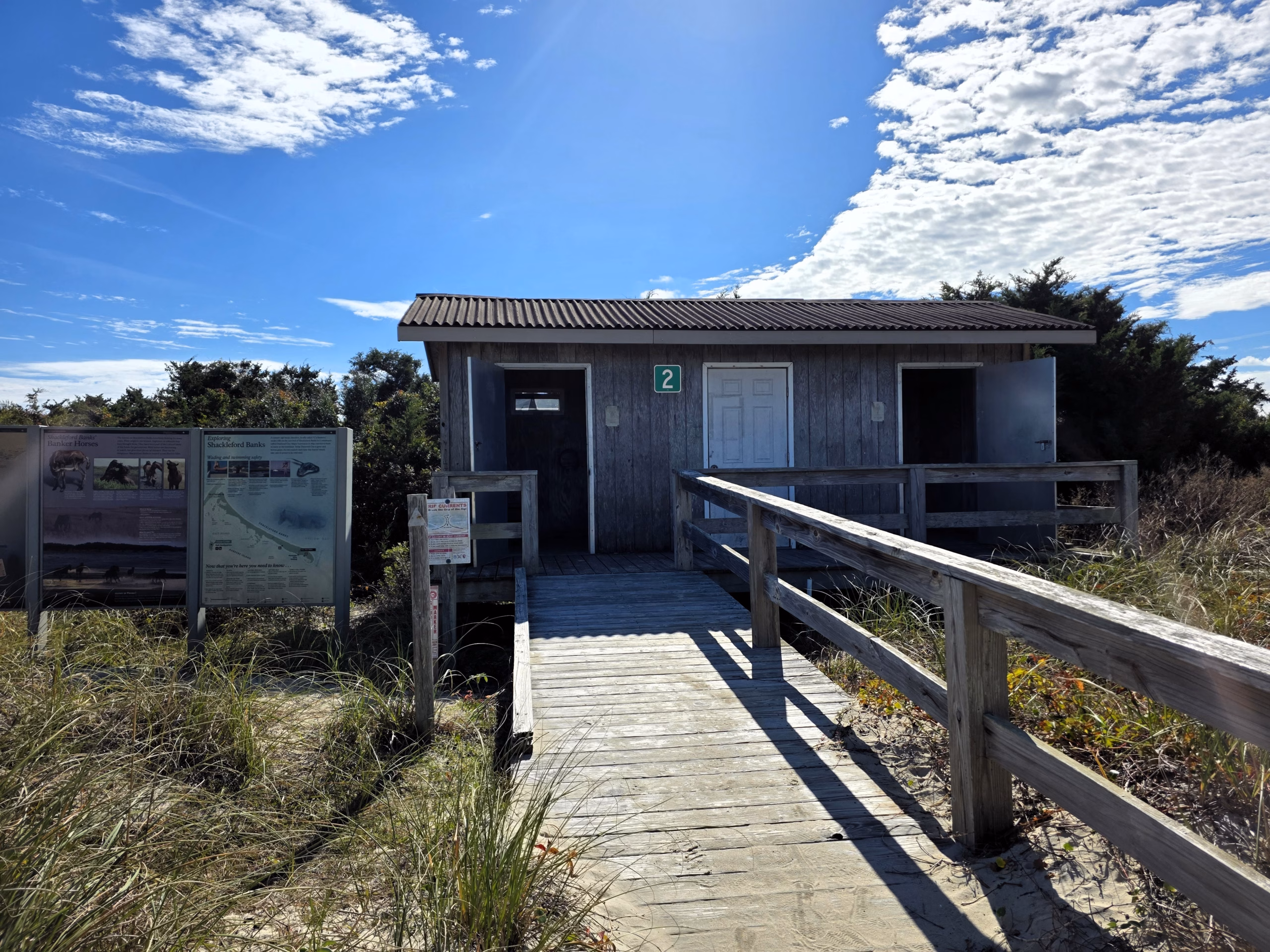 only-building-shackleford-banks-two-stall-bathrooms