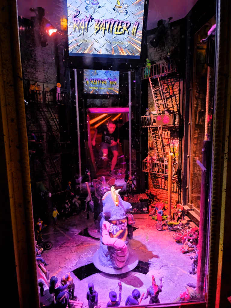 popular rat battler game at meow wolf denver